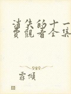 消失的十一层免费观看全集