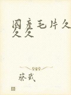 国产毛片久久久久久