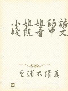 小姐姐的诱惑在线观看中文字幕