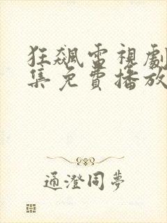 狂飙电视剧39集免费播放下载
