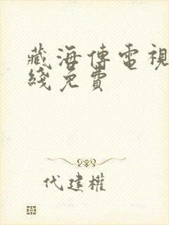 藏海传电视剧在线免费