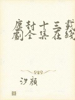 尘封十三载电视剧全集在线观看