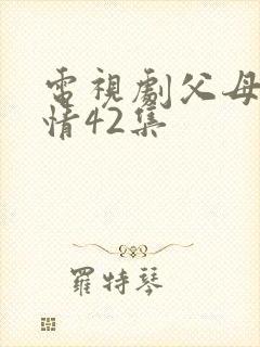 电视剧父母的爱情42集