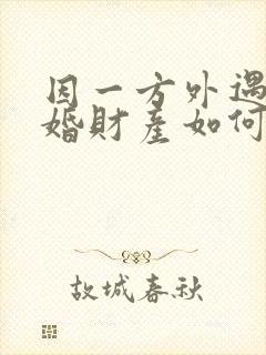 因一方外遇而离婚财产如何分割