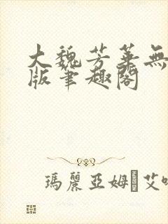 大魏芳华无删减版笔趣阁