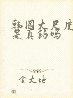 韩国大尺度电影是真的吗