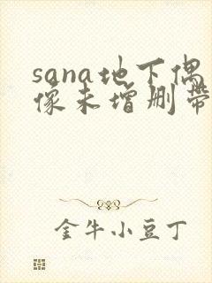 sana地下偶像未增删带