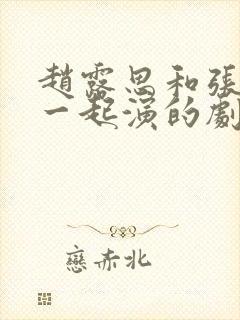 赵露思和张凌赫一起演的剧有哪些