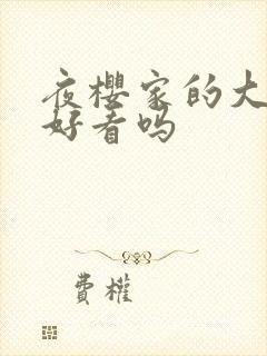 夜樱家的大作战好看吗