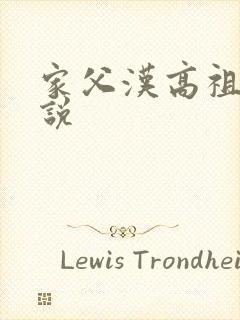 家父汉高祖的小说