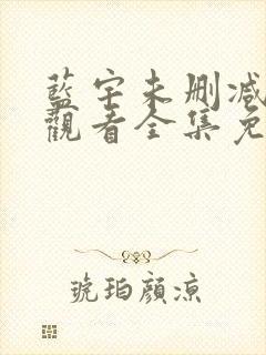 蓝宇未删减在线观看全集免费播放高清电影