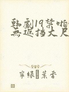 韩剧19禁啪啪无遮挡大尺度剧