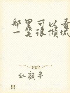 哪里可以看微微一笑很倾城电视剧