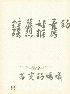 推荐好看的剧 强烈推荐