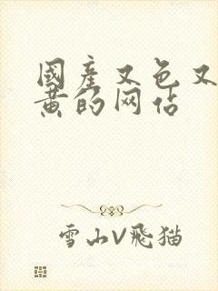 国产又色又爽又黄的网站