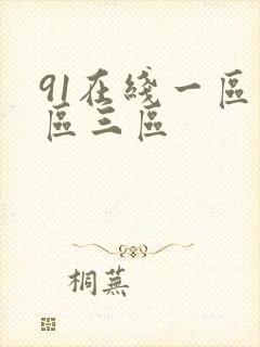 91在线一区二区三区