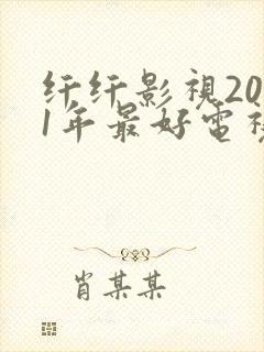 纤纤影视2021年最好电视剧功