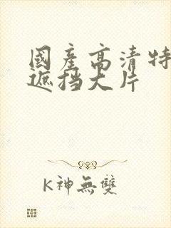 国产高清特黄无遮挡大片