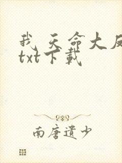 我 天命大反派txt下载封面