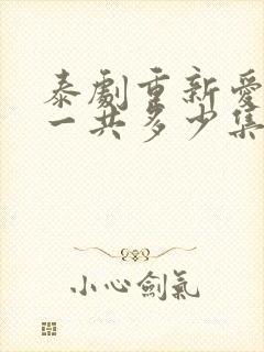 泰剧重新爱上你一共多少集