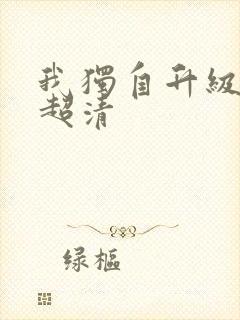 我独自升级动漫超清