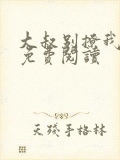 大叔别撩我小说免费阅读