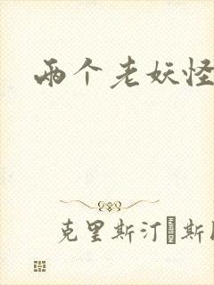 两个老妖怪封面