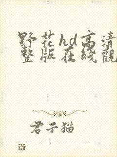 野花hd高清完整版在线观看免费