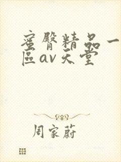 蜜臀精品一区二区av天堂