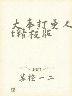 大奉打更人txt精校版封面