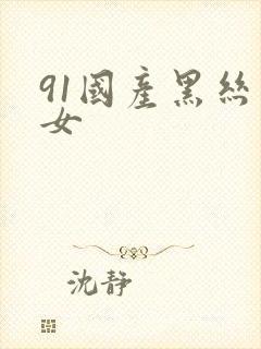 91国产黑丝美女封面
