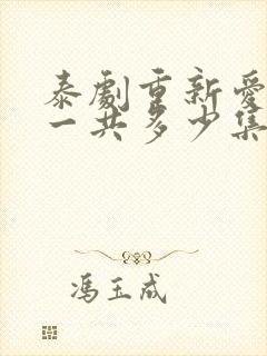 泰剧重新爱上你一共多少集