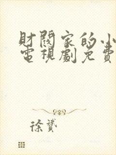 财阀家的小儿子电视剧免费