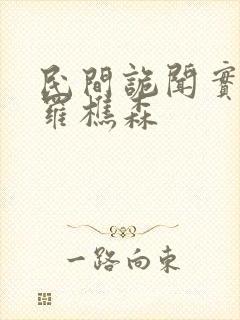 民间诡闻实录说罗樵森封面