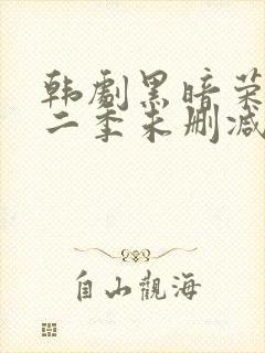 韩剧黑暗荣耀第二季未删减版