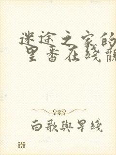 迷途之家的姐姐 里番在线观看