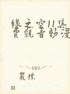 缘之空11集免费观看动漫