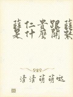 薛仁贵跟薛平贵是什么关系啊