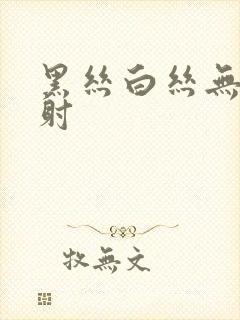 黑丝白丝无套内射