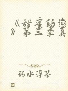 《甜蜜的惩罚2》第三季真人