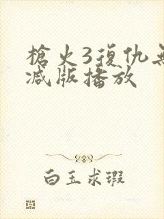 枪火3复仇无删减版播放封面