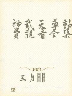 神武天尊动漫免费观看全集封面