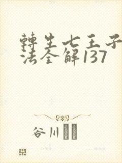 转生七王子的魔法全解137