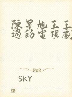 陈星旭王玉雯演过的电视剧