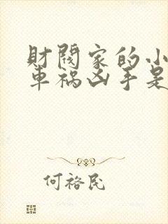 财阀家的小儿子车祸凶手是谁