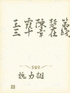 王霞陈楚第一百三十章在线阅读