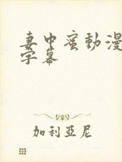 妻中蜜动漫双语字幕