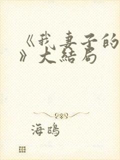 《我妻子的一切》大结局