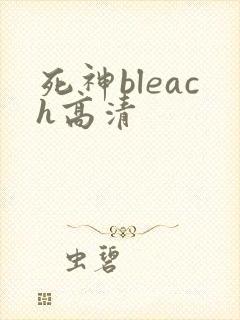 死神bleach高清封面
