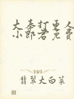 大奉打更人卖报小郎君免费版封面